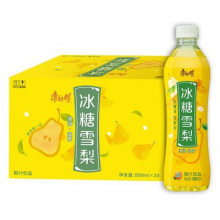 康师傅冰糖雪梨500ml（15瓶）4月