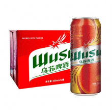 听装乌苏啤酒500ml（12听）2月