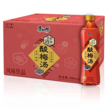 康师傅酸梅汤500ml（15瓶）3月