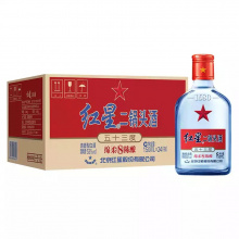 红星二锅头8年陈酿53度150ml（24瓶）
