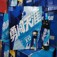 瓶装雪花啤酒勇闯500ml(12瓶）