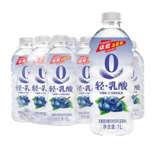 1L 依能蓝莓轻酸乳（12瓶）2月