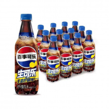 百事生可乐柠檬500ml*12瓶