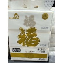 （福）抽纸3包/提（1260张）5提起批