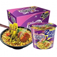 统一2块面酸菜味12桶