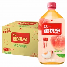 统一蜜桃多1L*8瓶装