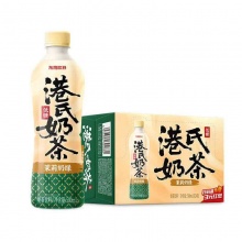 东鹏港式奶茶茉莉奶绿500ml*24瓶
