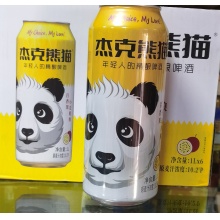 杰克熊猫百香果精酿啤酒（1L*6罐）